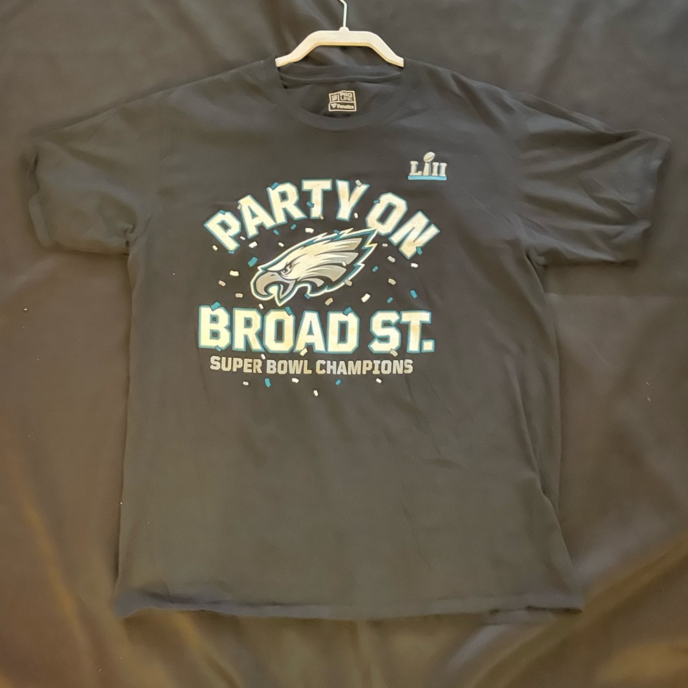 Philadelphia‎ Eagles Super Bowl Champions Black T-Shirt